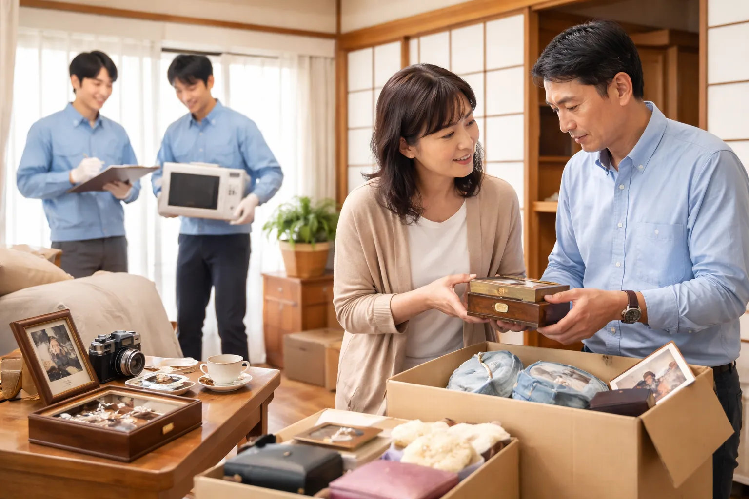 遺品整理の見積もり前に準備するもの｜当日聞かれること・見られる場所・料金が変わるポイント